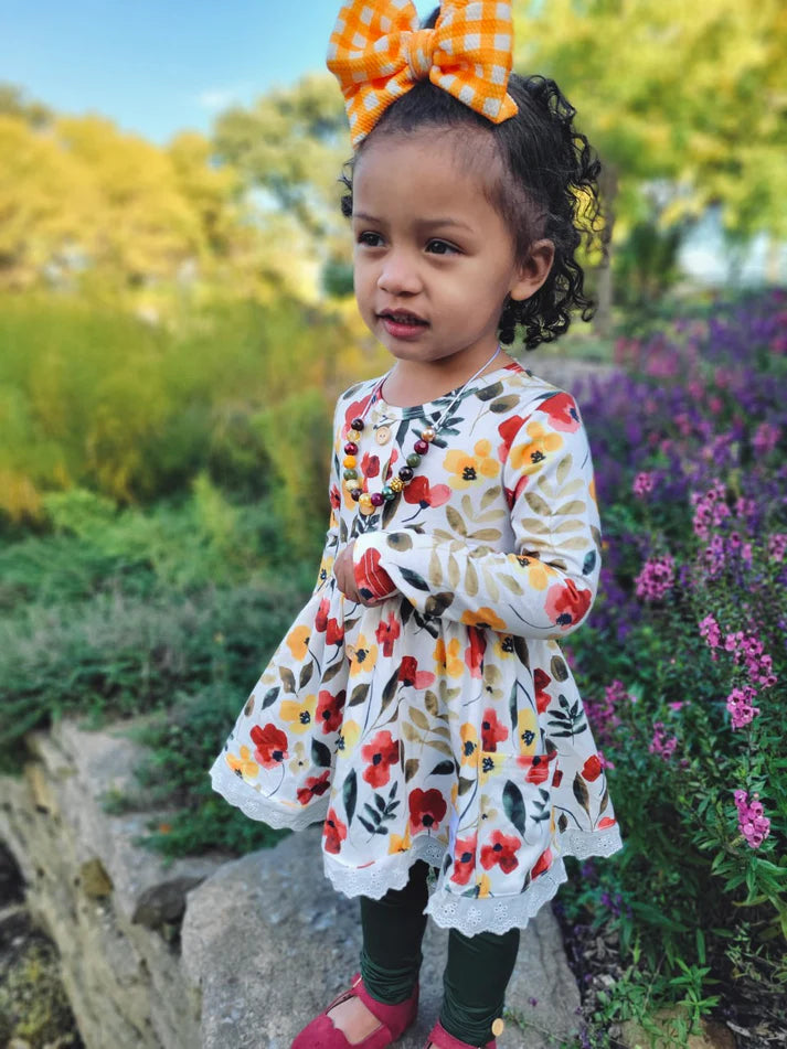 Long Sleeve Lace Set | Autumn Flourish