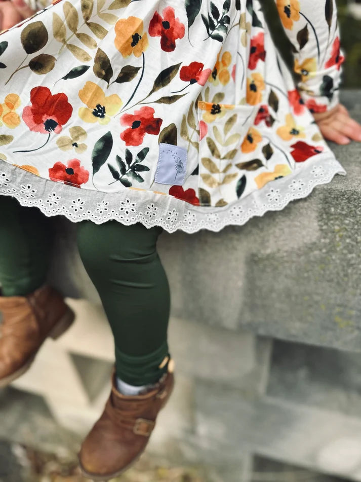 Long Sleeve Lace Set | Autumn Flourish